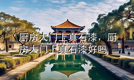 廚房大門上真石漆，廚房大門上真石漆好嗎