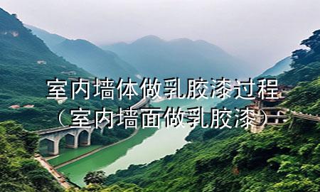 室內(nèi)墻體做乳膠漆過程（室內(nèi)墻面做乳膠漆）