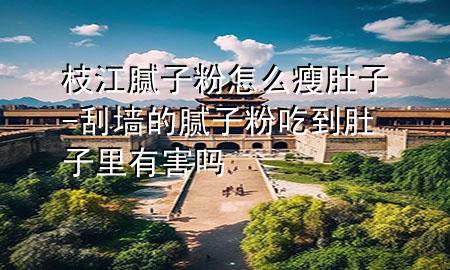 枝江膩子粉怎么瘦肚子-刮墻的膩子粉吃到肚子里有害嗎