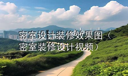 密室設(shè)計(jì)裝修效果圖（密室裝修設(shè)計(jì)視頻）
