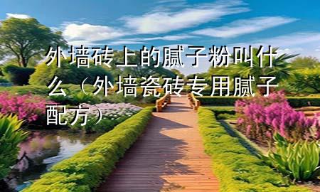 外墻磚上的膩?zhàn)臃劢惺裁矗ㄍ鈮Υ纱u專用膩?zhàn)优浞剑?>
             </div>
             <!--文章無圖的情況下插入一張圖片end-->
              
      <p>本篇文章給大家談?wù)勍鈮Υu上的膩?zhàn)臃劢惺裁矗约巴鈮Υ纱u專用膩?zhàn)优浞綄?duì)應(yīng)的知識(shí)點(diǎn)，希望對(duì)各位有所幫助，不要忘了收***本站喔。
今天給各位分享外墻磚上的膩?zhàn)臃劢惺裁吹闹R(shí)，其中也會(huì)對(duì)外墻瓷磚專用膩?zhàn)优浞竭M(jìn)行解釋，如果能碰巧解決***現(xiàn)在面臨的問題，別忘了關(guān)注本站，現(xiàn)在開始吧！</p><ol type=