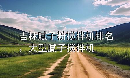 吉林膩子粉攪拌機(jī)排名，大型膩子攪拌機(jī)
