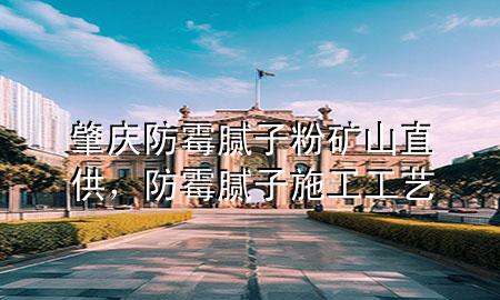 肇慶防霉膩子粉礦山直供，防霉膩子施工工藝