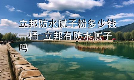 立邦防水膩子粉多少錢一桶-立邦有防水膩子嗎