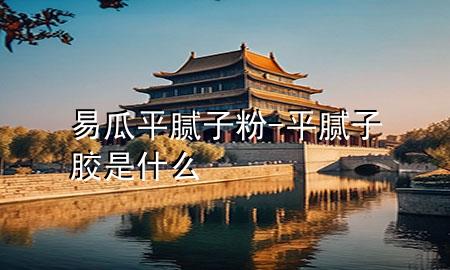 易瓜平膩子粉-平膩子膠是什么