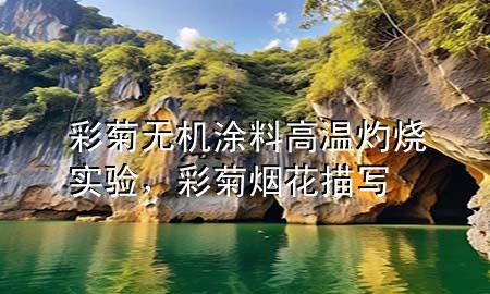 彩菊無機(jī)涂料高溫灼燒實(shí)驗(yàn)，彩菊煙花描寫