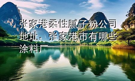 張家港柔性膩?zhàn)臃酃镜刂?，張家港市有哪些涂料廠