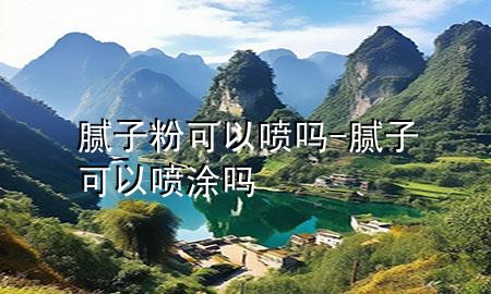 膩子粉可以噴嗎-膩子可以噴涂嗎