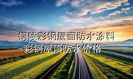 銅陵彩鋼屋面防水涂料-彩鋼屋頂防水價(jià)格