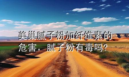 美巢膩子粉加纖維素的危害，膩子粉有毒嗎?