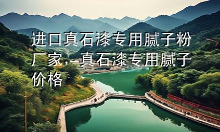 進口真石漆專用膩子粉廠家，真石漆專用膩子價格