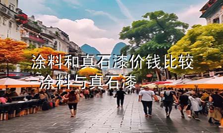 涂料和真石漆價錢比較-涂料與真石漆