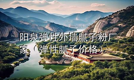 陽泉彈性外墻膩子粉廠家（彈性膩子價格）