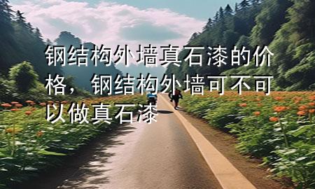 鋼結(jié)構(gòu)外墻真石漆的價(jià)格，鋼結(jié)構(gòu)外墻可不可以做真石漆