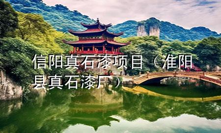 信陽真石漆項(xiàng)目（淮陽縣真石漆廠）