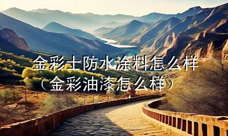 金彩士防水涂料怎么樣（金彩油漆怎么樣）
