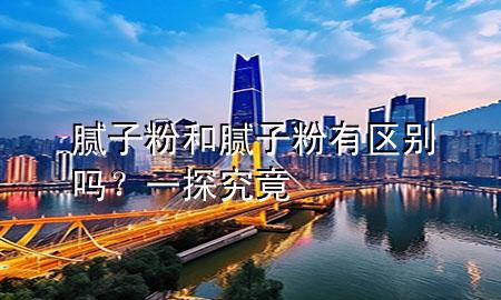 膩子粉和膩子粉有區(qū)別嗎？一探究竟