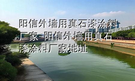 陽(yáng)信外墻用真石漆涂料廠家-陽(yáng)信外墻用真石漆涂料廠家地址