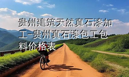 貴州建筑天然真石漆加工-貴州真石漆包工包料價(jià)格表