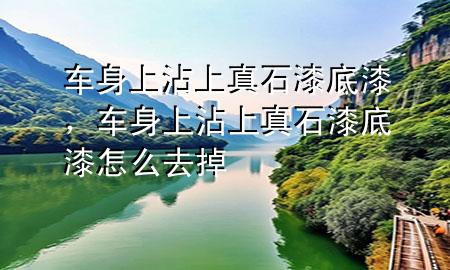 車身上沾上真石漆底漆，車身上沾上真石漆底漆怎么去掉