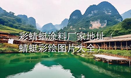 彩蜻蜓涂料廠(chǎng)家地址（蜻蜓彩繪圖片大全）