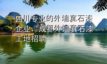四川專業(yè)的外墻真石漆企業(yè)，成都外墻真石漆工地招聘
