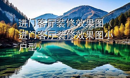 進門客廳裝修效果圖（進門客廳裝修效果圖小戶型）