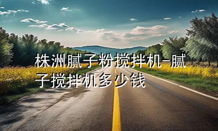 株洲膩?zhàn)臃蹟嚢铏C(jī)-膩?zhàn)訑嚢铏C(jī)多少錢
