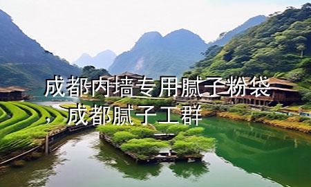 成都內(nèi)墻專用膩子粉袋，成都膩子工群