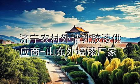 濟(jì)寧農(nóng)村外墻乳膠漆供應(yīng)商-山東外墻漆廠家