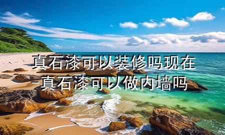 真石漆可以裝修嗎現(xiàn)在-真石漆可以做內(nèi)墻嗎