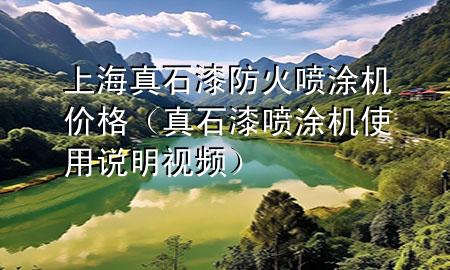 上海真石漆防火噴涂機(jī)價格（真石漆噴涂機(jī)使用說明視頻）