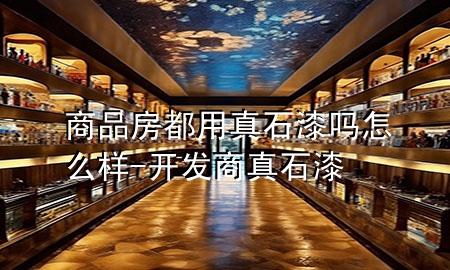 商品房都用真石漆嗎怎么樣-開發(fā)商真石漆