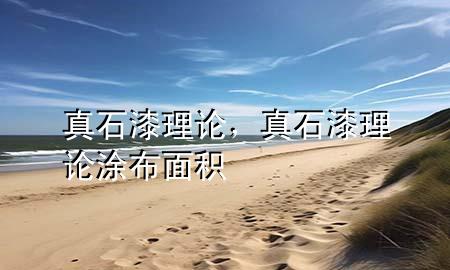 真石漆理論，真石漆理論涂布面積