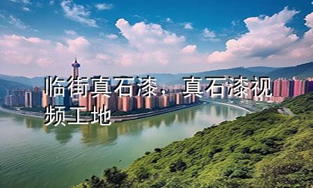 臨街真石漆，真石漆視頻工地