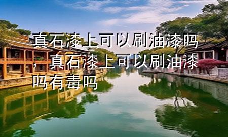 真石漆上可以刷油漆嗎，真石漆上可以刷油漆嗎有毒嗎