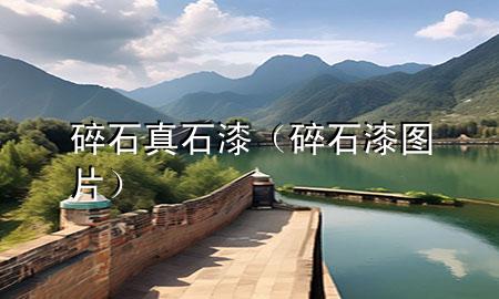 碎石真石漆（碎石漆圖片）